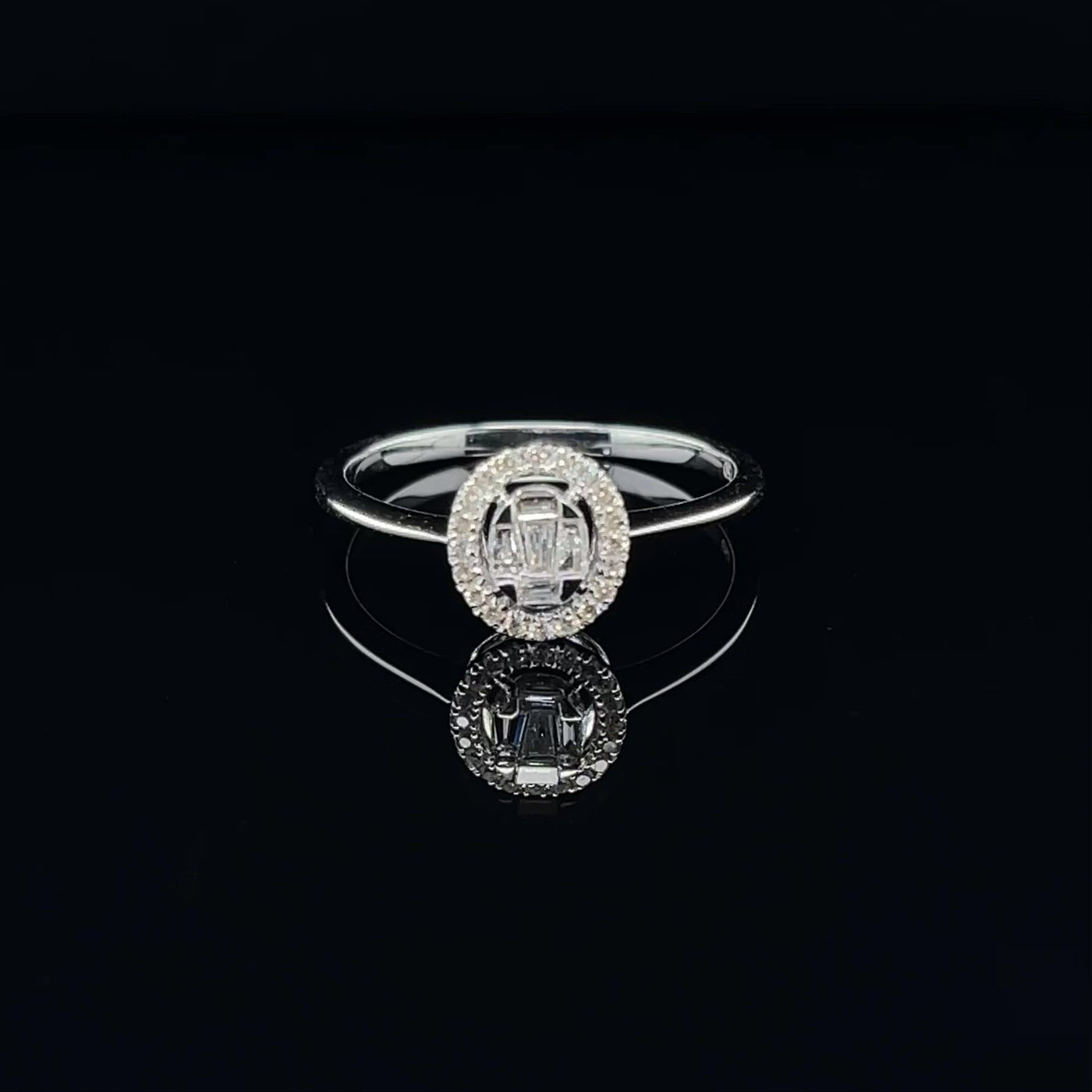 'Emily' 18CT White Gold Diamond Ring