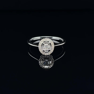 'Emily' 18CT White Gold Diamond Ring
