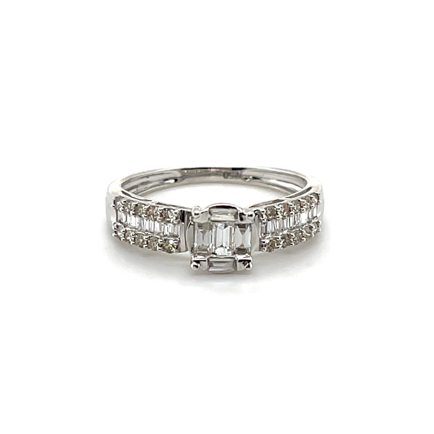 'bianca' 18CT White Gold Diamond Ring