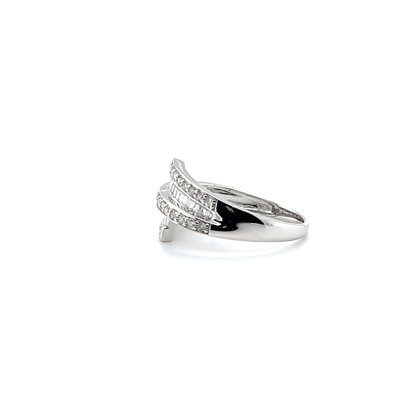 'Ava' 18ct white gold diamond ring