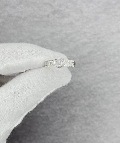 'bianca' 18CT White Gold Diamond Ring