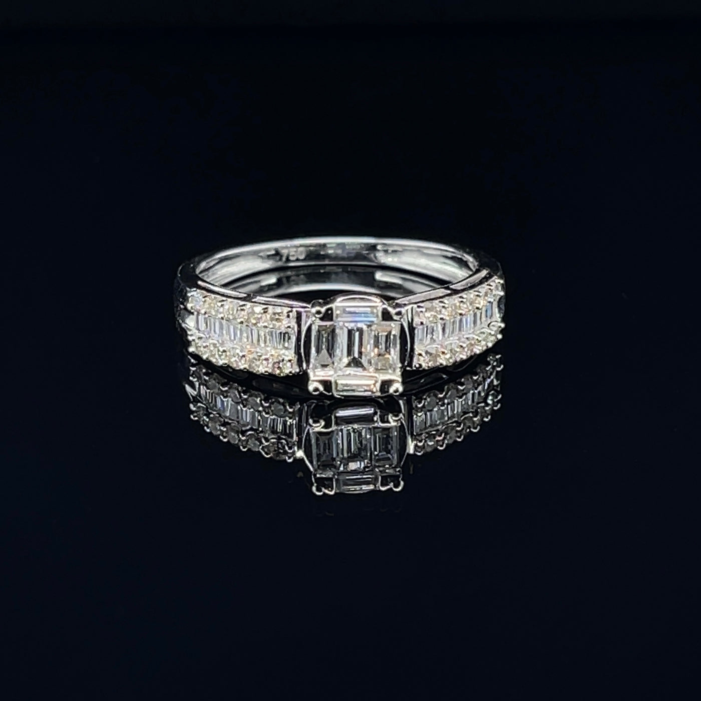 'bianca' 18CT White Gold Diamond Ring